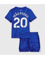 Chelsea Joao Pedro #20 Hjemmedraktsett Barn 2025-26 Korte ermer (+ bukser)